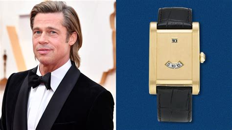 brad pitt old school watches.